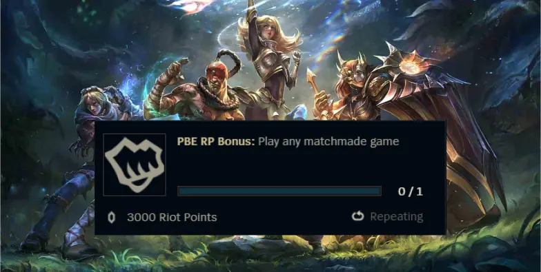 League of Legends PBE (Public Beta Environment): What is it and how to use it - check with EB24