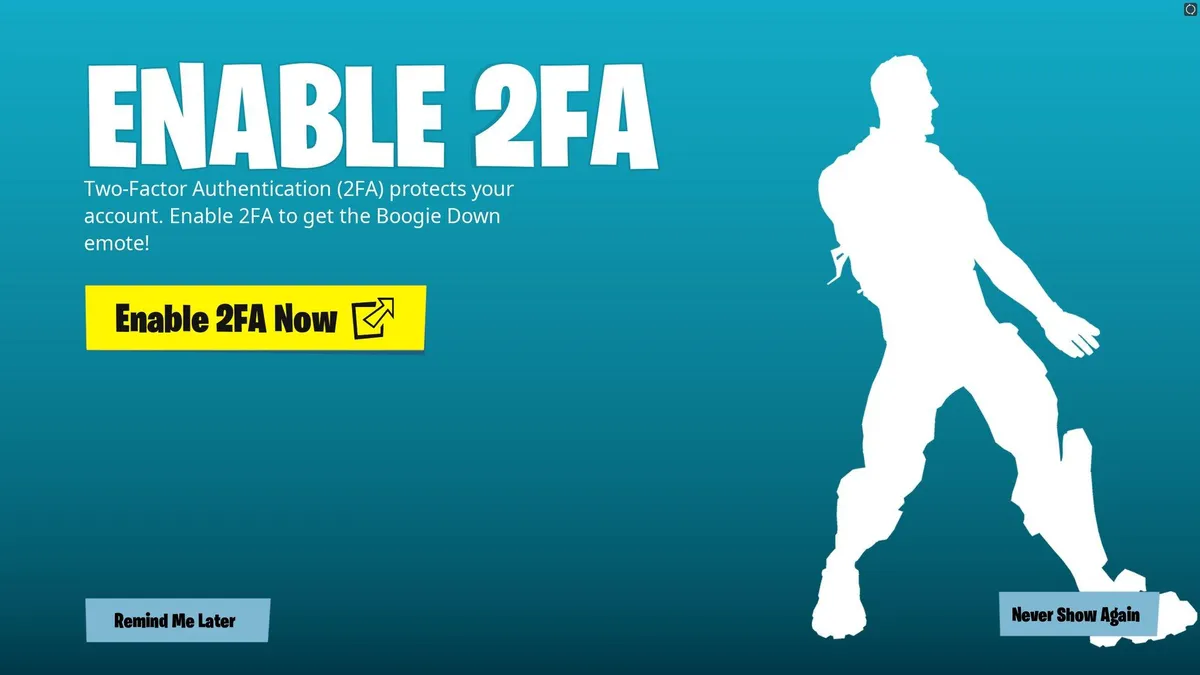How to Enable Fortnite 2FA (Two-Factor Authentication) -  EB24