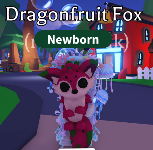 Dragonfruit Fox | Adopt Me | Pets | Legendary | MI3921