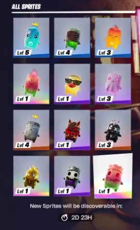 Rare Sprites in Fortnite | Fortnite | PC | Materials | MI3915