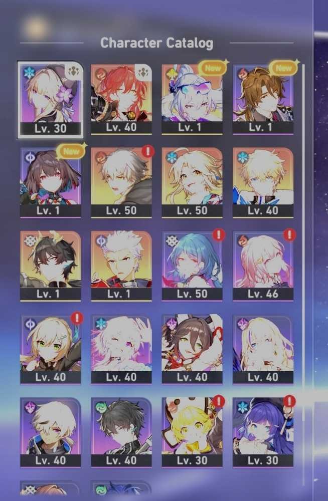 HSR326 Silver Wolf lvl 999, 30+ Event Banner Pity, 4-St