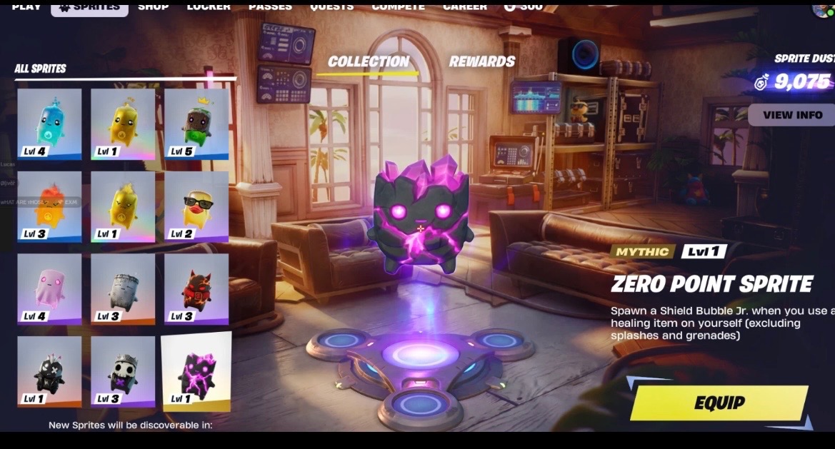 Fortnite Zero point Sprite | Fortnite | PC | Materials | MI4448