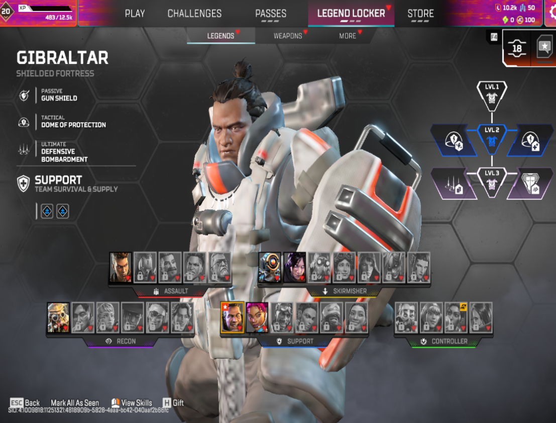 Apex Legends Ranked Ready | LVL 20  | Gold III /24 Pack