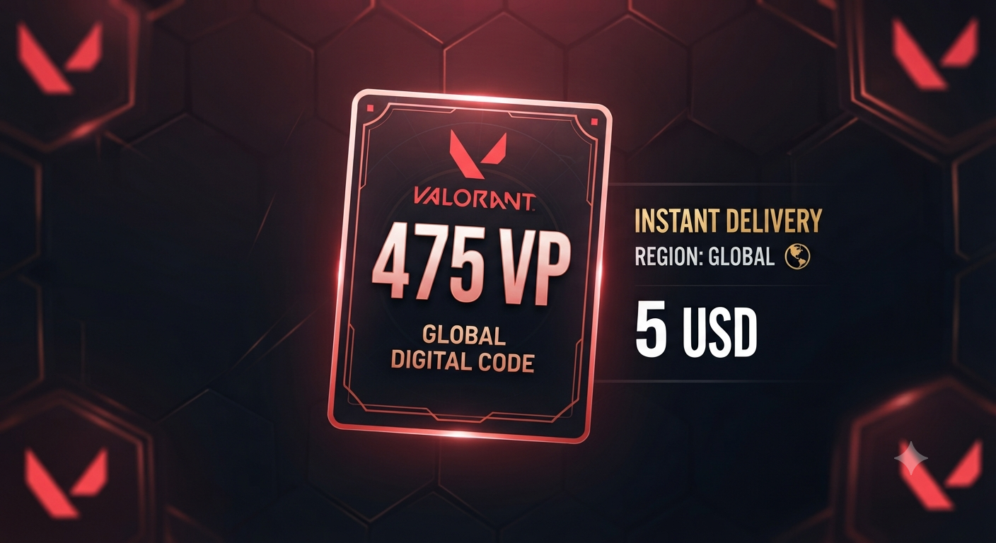 ✅575 RP / 475VP✅GLOBAL✅GIFT CARD✅INSTANT DELIVERY✅ | Valorant | Points | MI4727