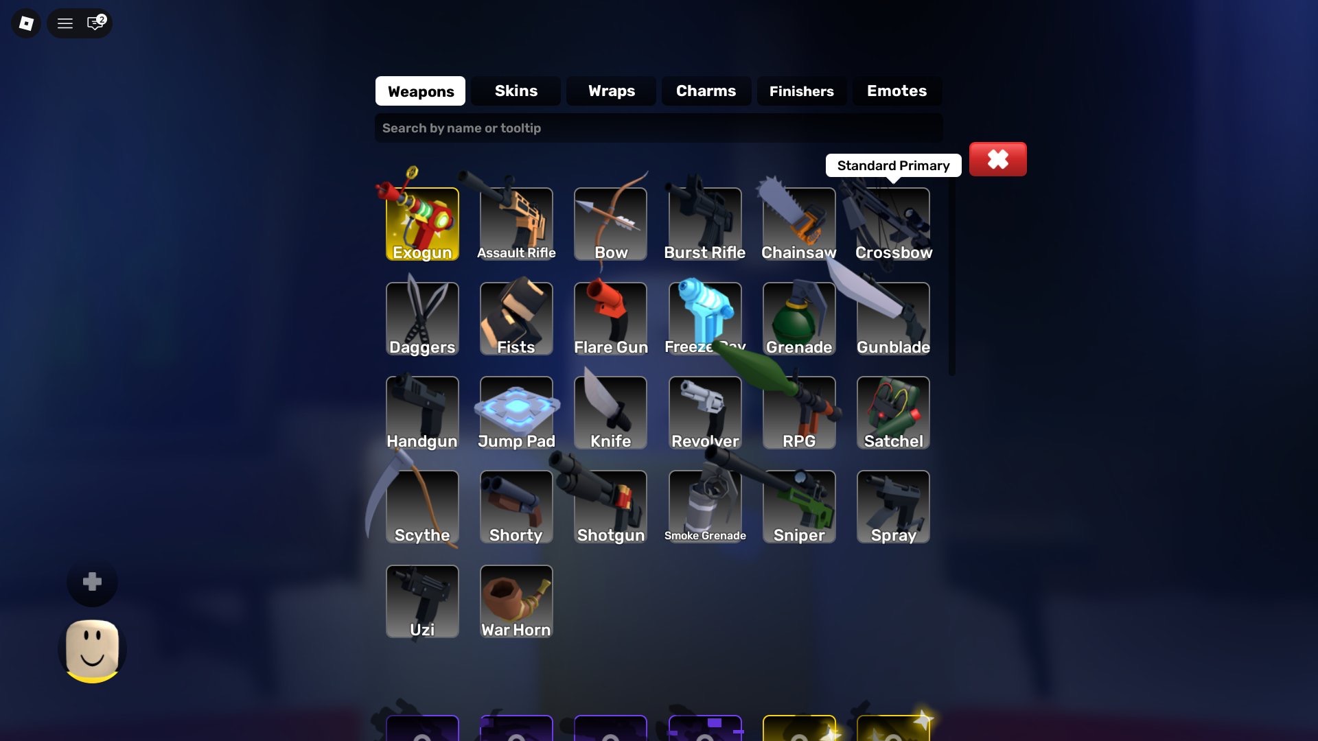 ROBLOX3412//ACCOUNT WITH 74 LVL / Gun: 25 Standart + 1