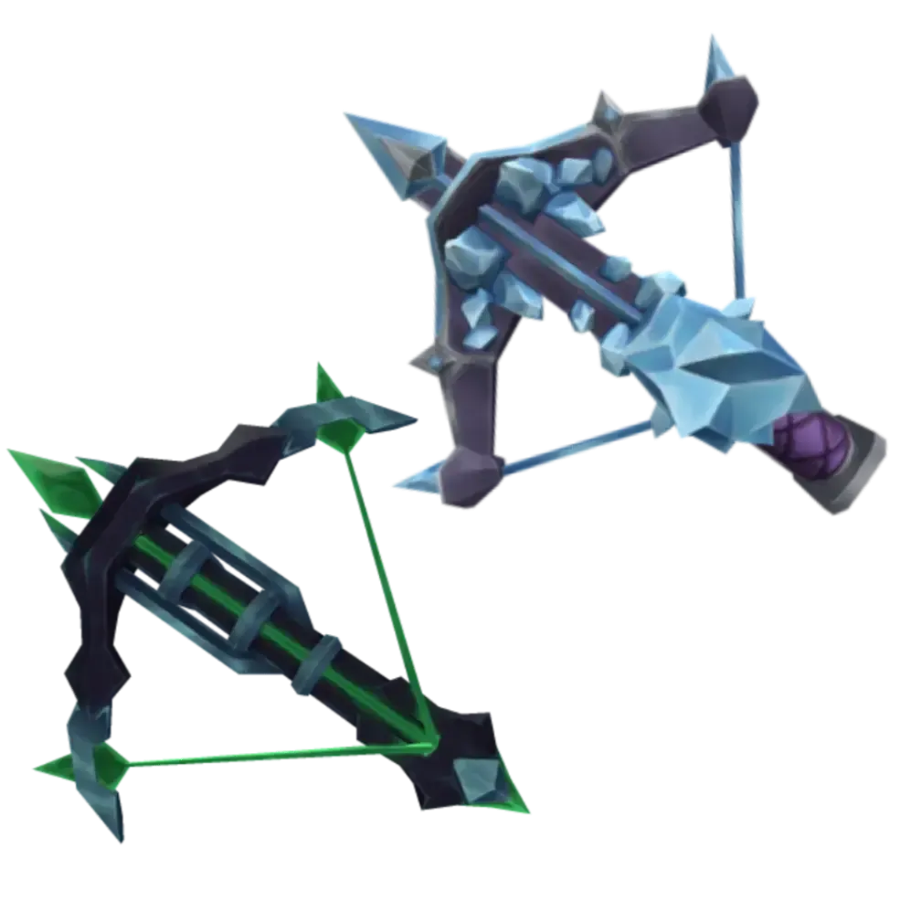 🔥 Bow Set ( Harvester + icepiercer ) | Murder Mystery 2 | Other | MI4808