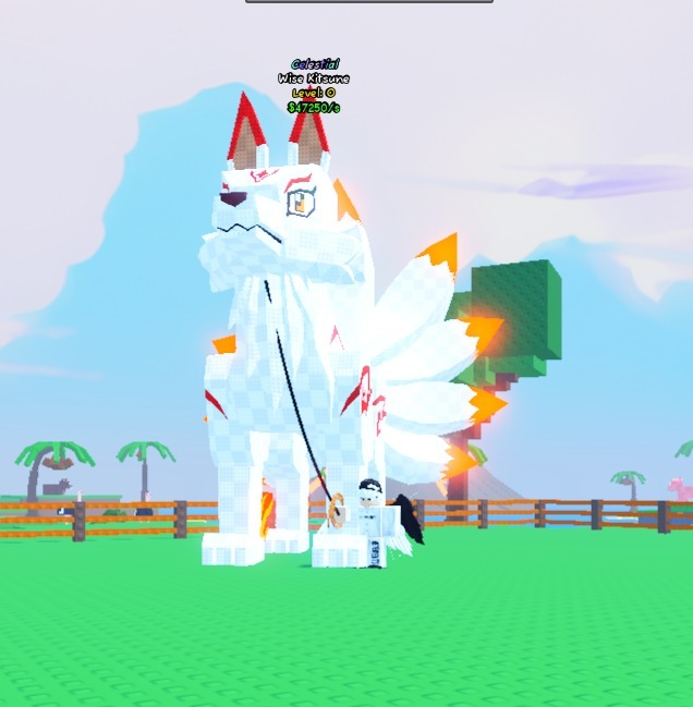 Wise Kitsune - Calestial Pet (HUGE) | Catch And Tame | Pets | MI5328