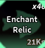 1$ is 5 relics | Fisch | Other | MI6223