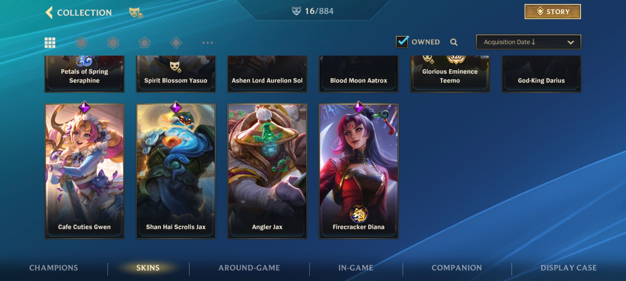 SEA starter acc || Petals of Bloom Yone