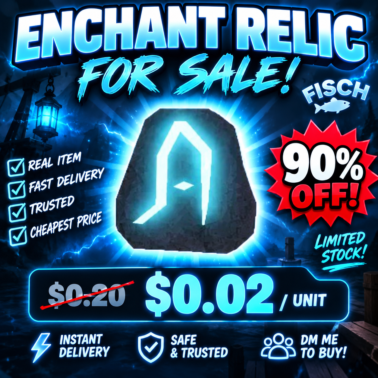 enchant relic! | Fisch | Other | MI6206