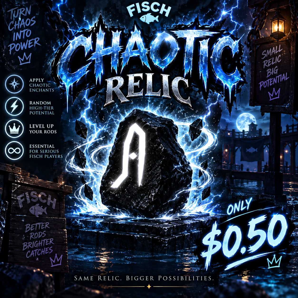 chaotic enchant relic | Fisch | Fishes | MI6200