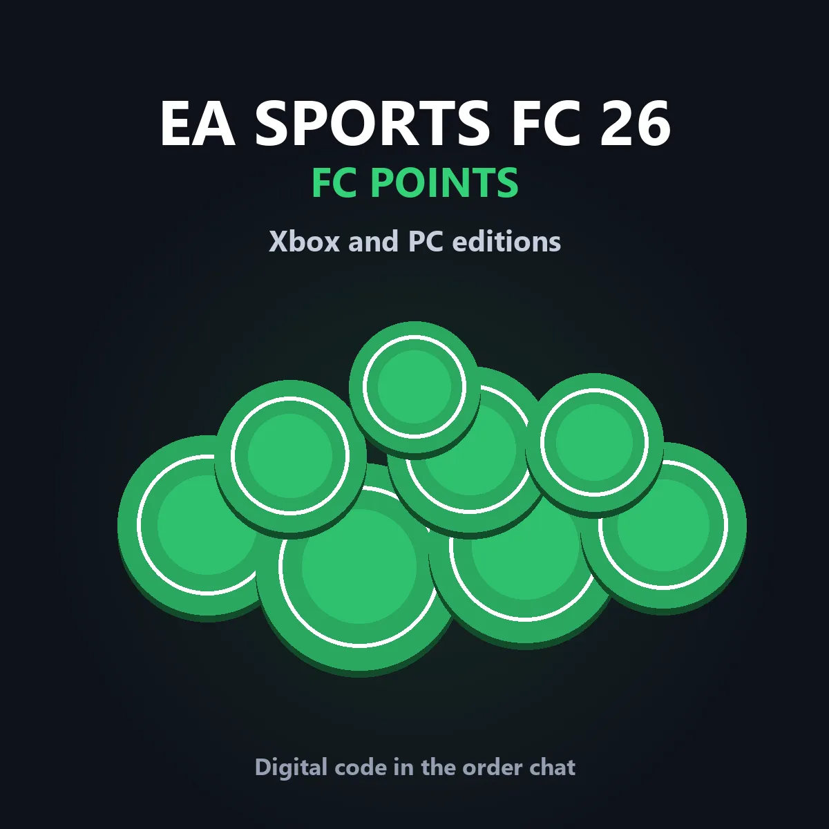EA SPORTS FC 26 2,800 FC Points - Xbox | EA Sports FC | Xbox | Points | MI6307