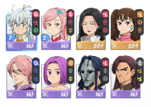 EU 2lvl ⚔️ SSR 🔥 Diane + Guila