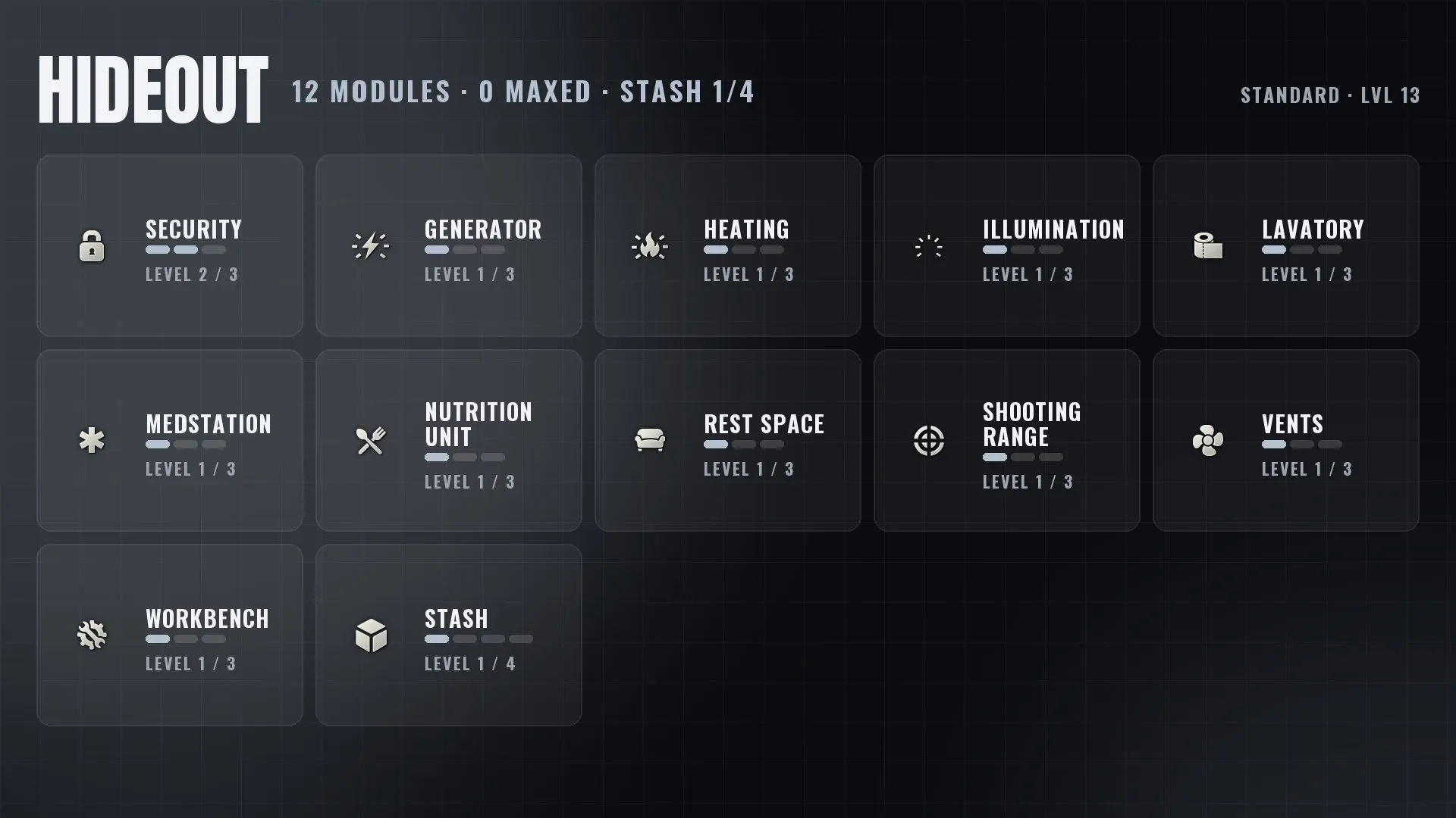 ✅ Standard | RU/CIS 🎯 LVL 13 👑 Alpha 2x2 ✨ 17h