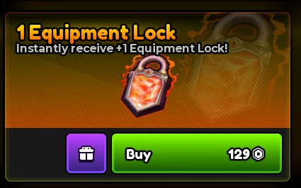 💝1x Equipment Lock 💝Anime Expeditions 💝129R | Anime Expeditions | Other | MI8816