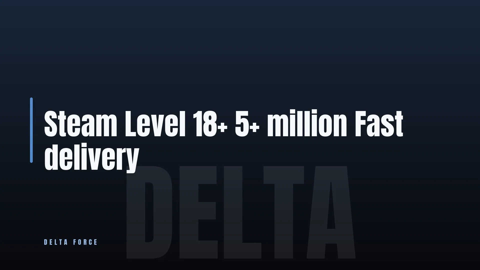 Steam 🎯 Level 18+ 👑 5+ million ✨ Fast delivery