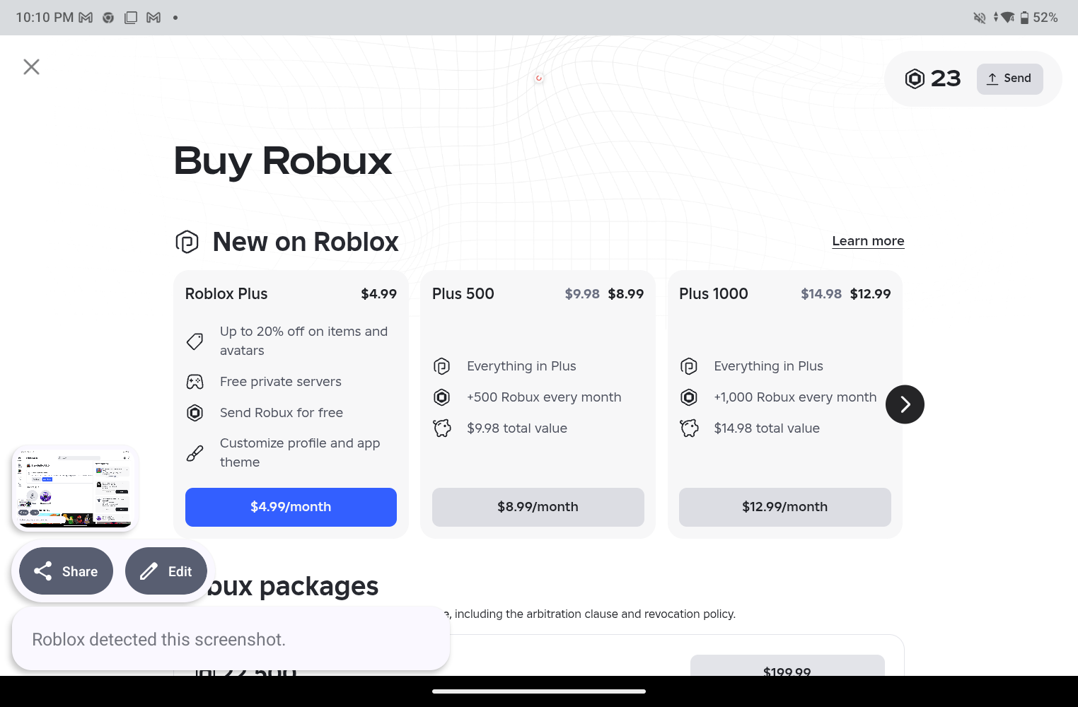 offer preview