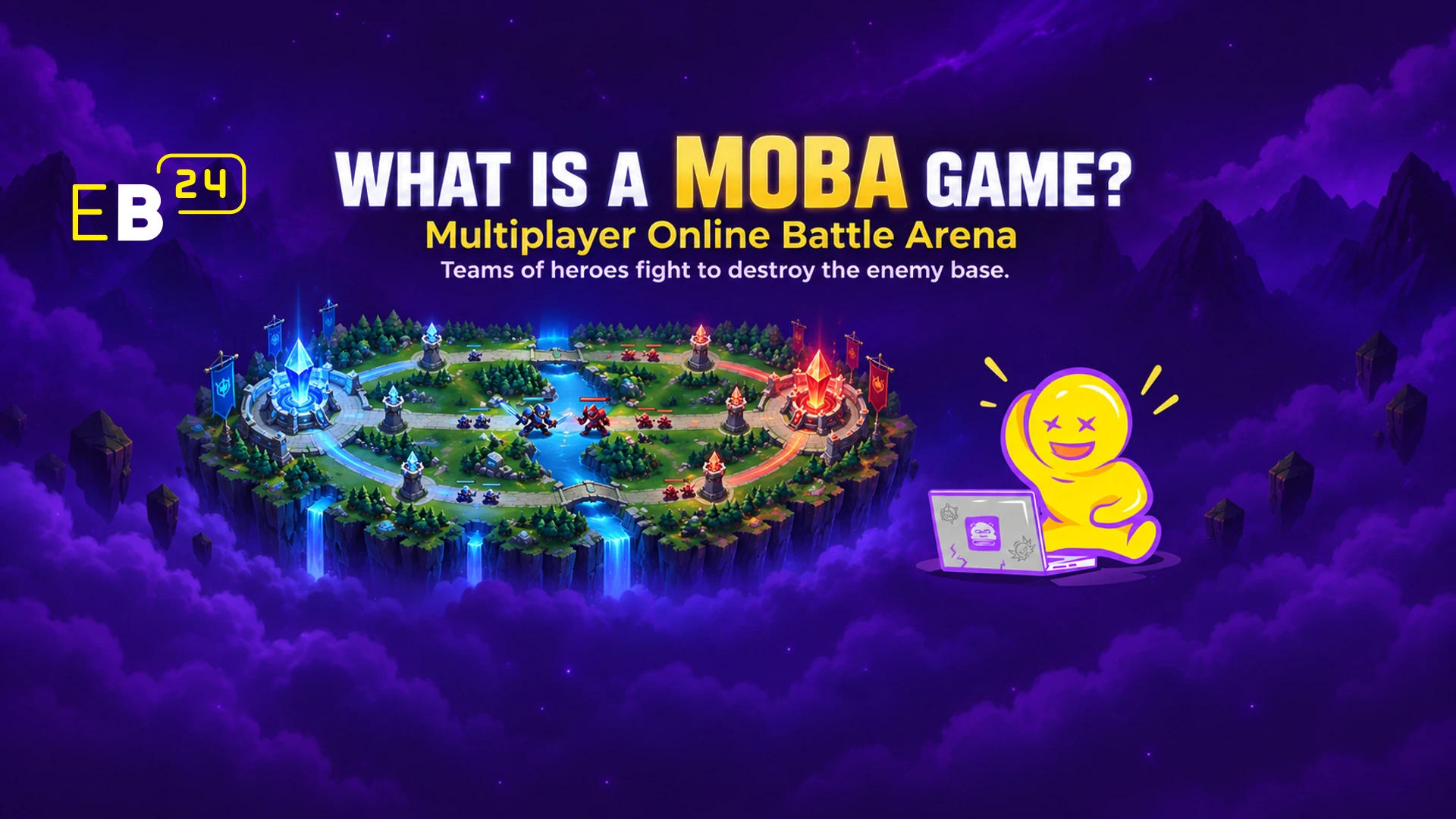 ¿Qué es un juego MOBA?