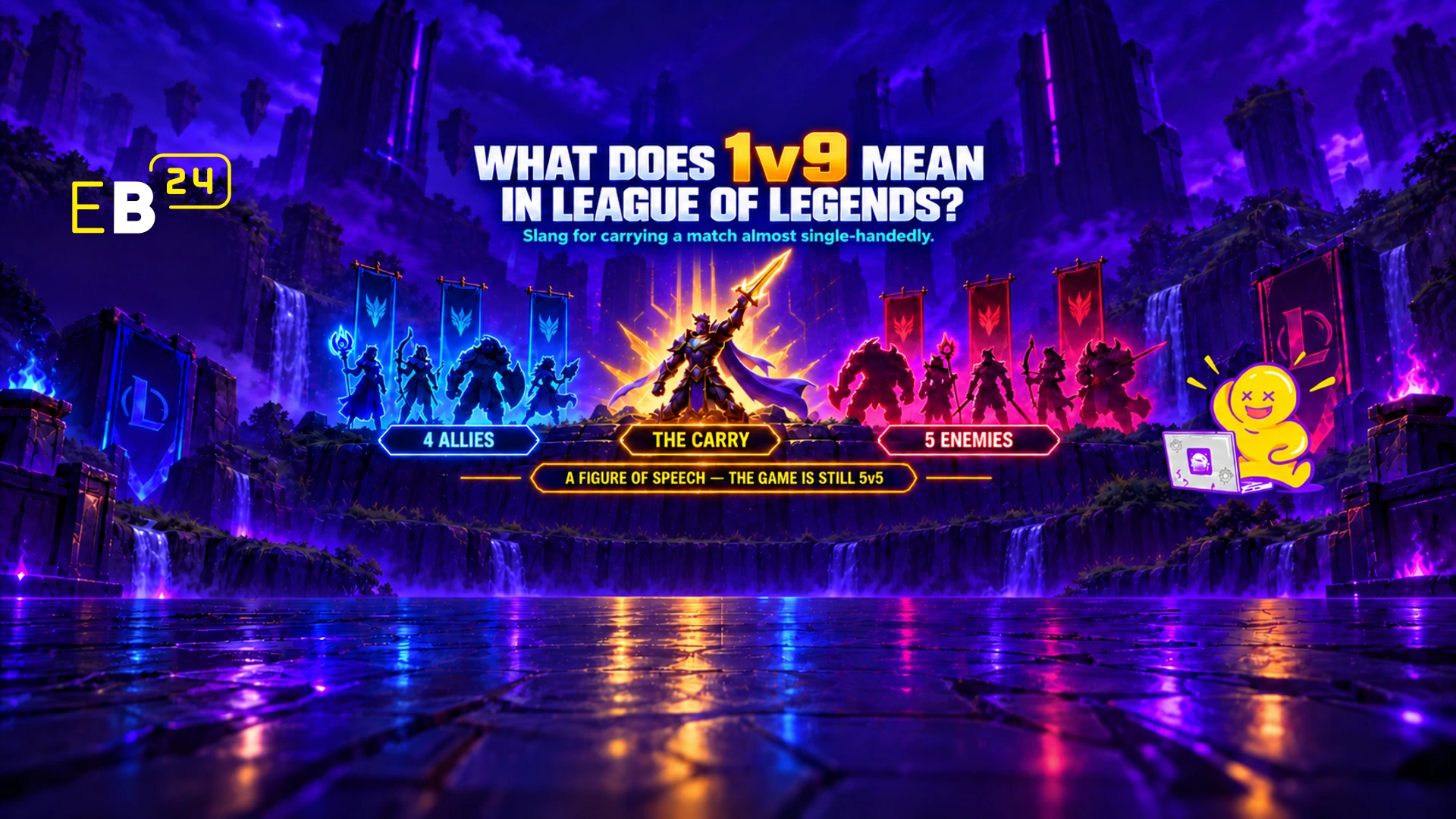 What Does 1v9 Mean in League of Legends?