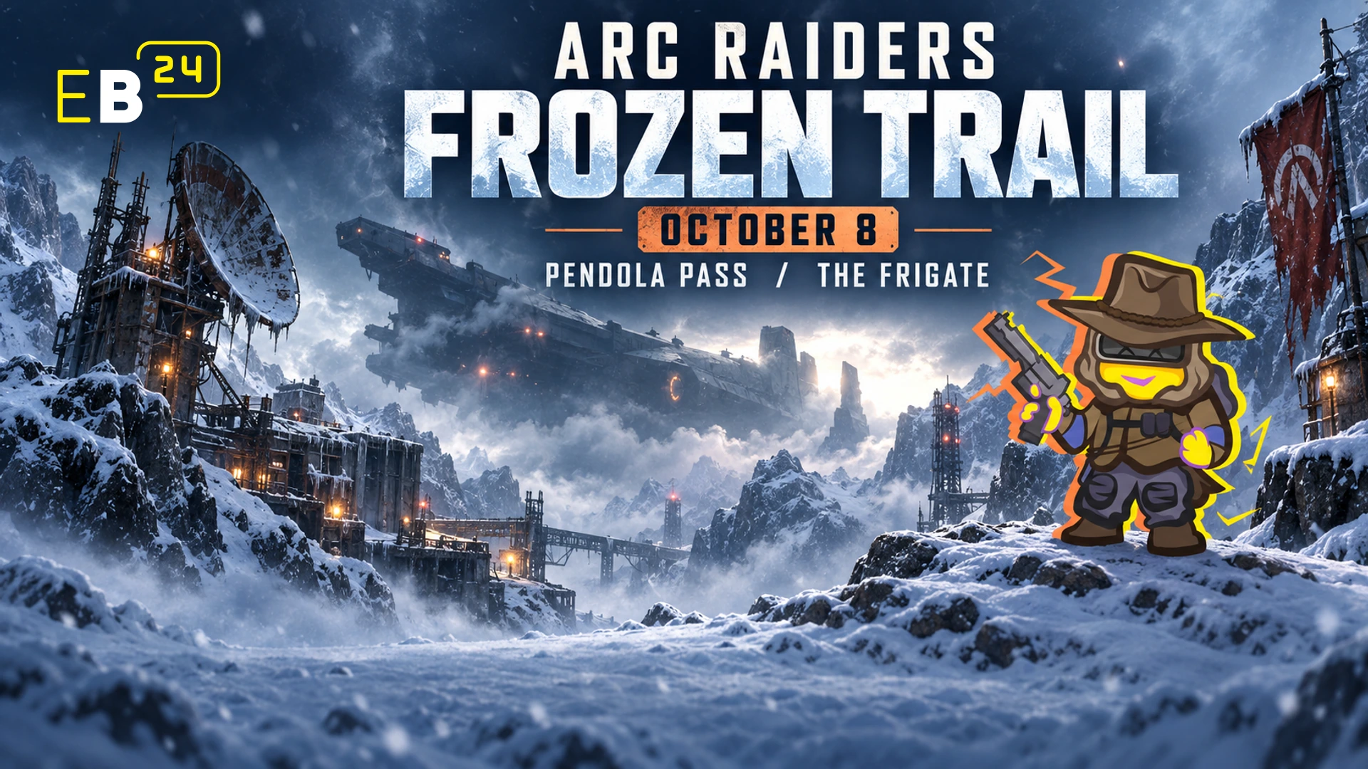 Actualización Frozen Trail de Arc Raiders (8 de octubre): Pendola Pass, la Fragata y todo lo nuevo