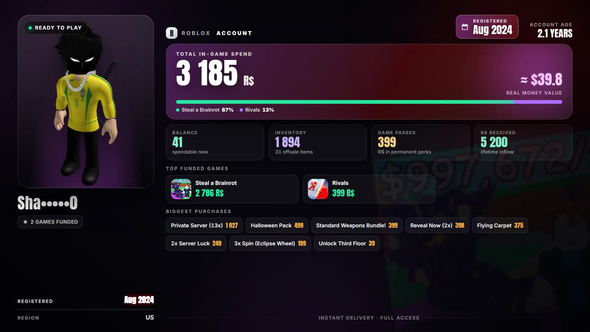 vista previa de la oferta