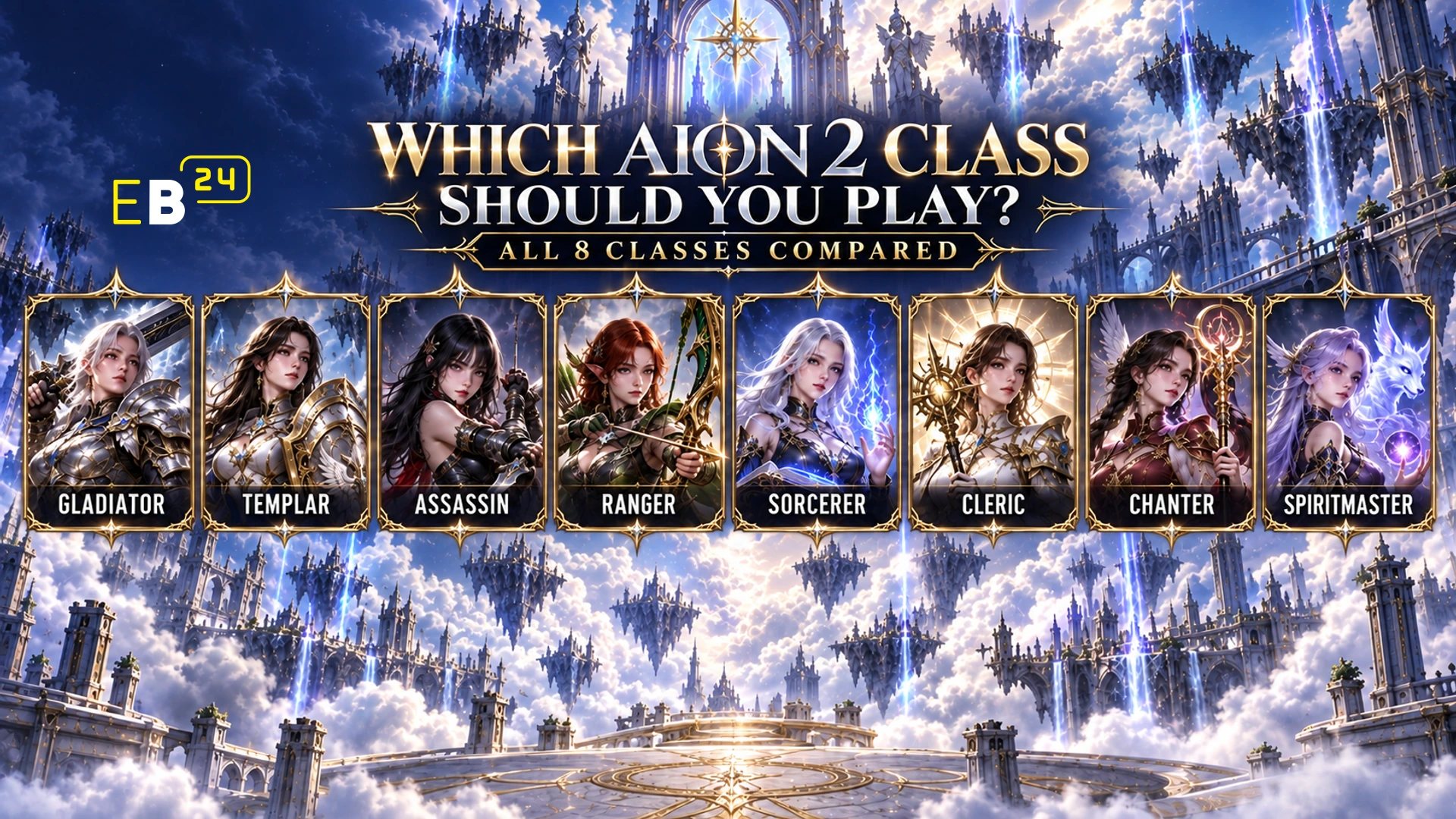 ¿Qué clase de AION 2 deberías jugar? Las 8 clases comparadas