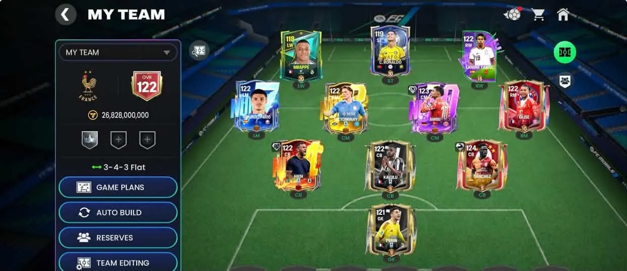 FC MOBILE 27 ACCOUNT