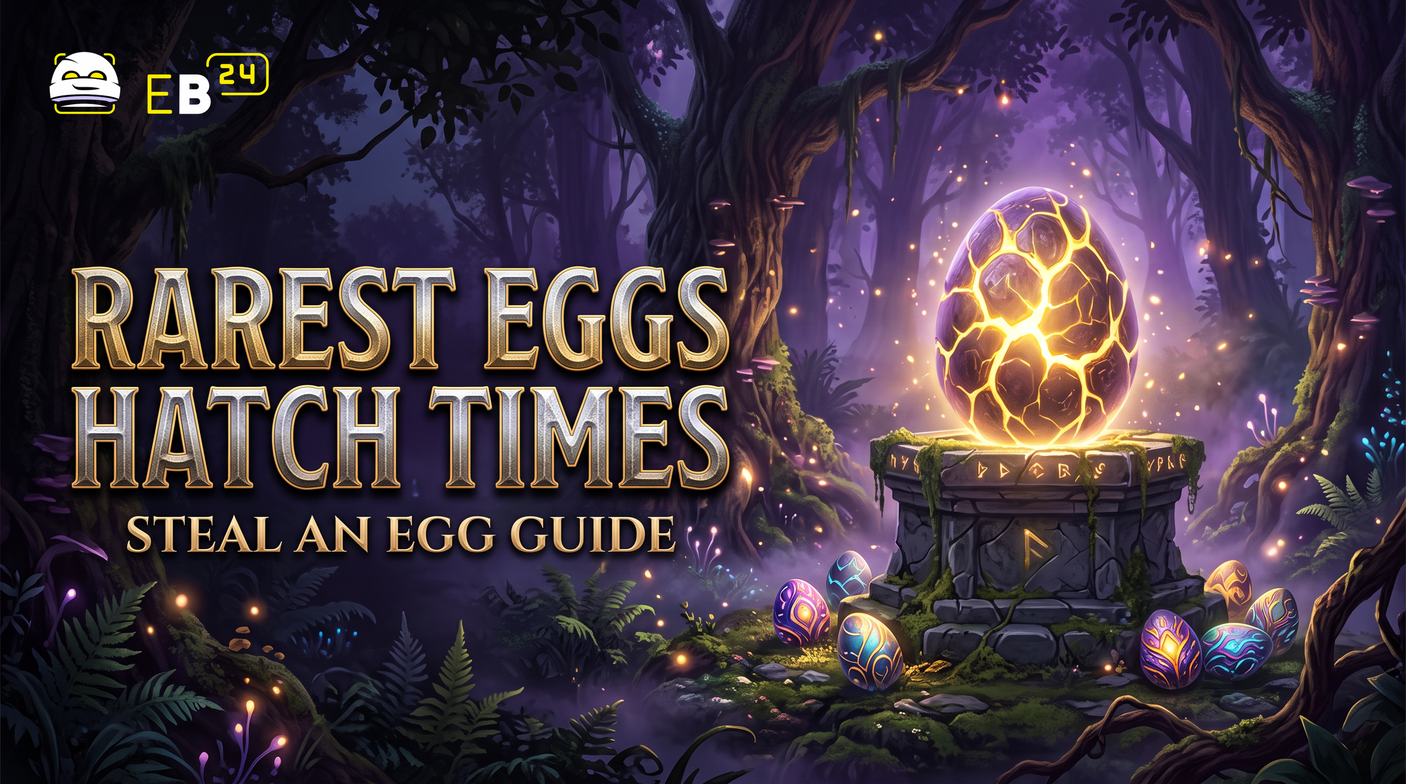 Steal an Egg Rarest Eggs: Hatch Times by Rarity