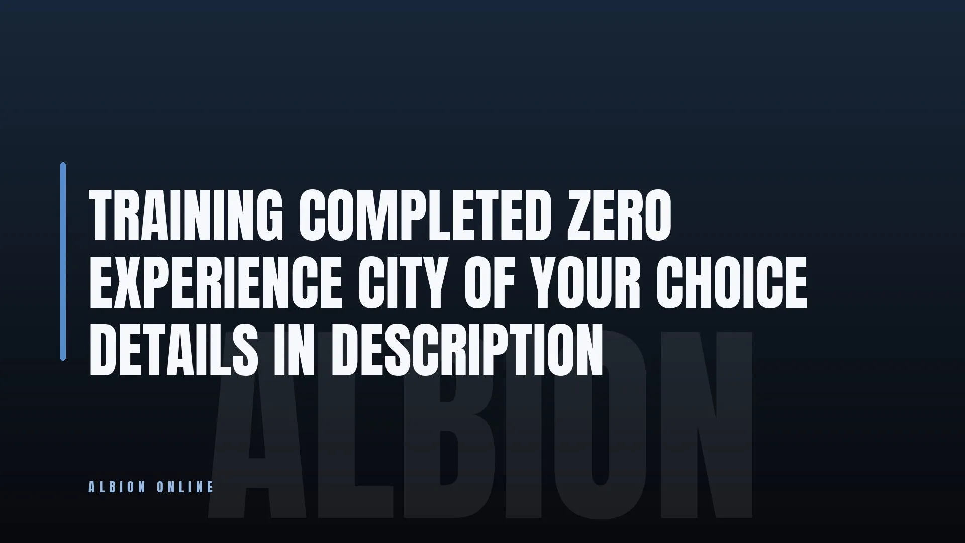 TRAINING COMPLETED ⭐ ZERO EXPERIENCE
