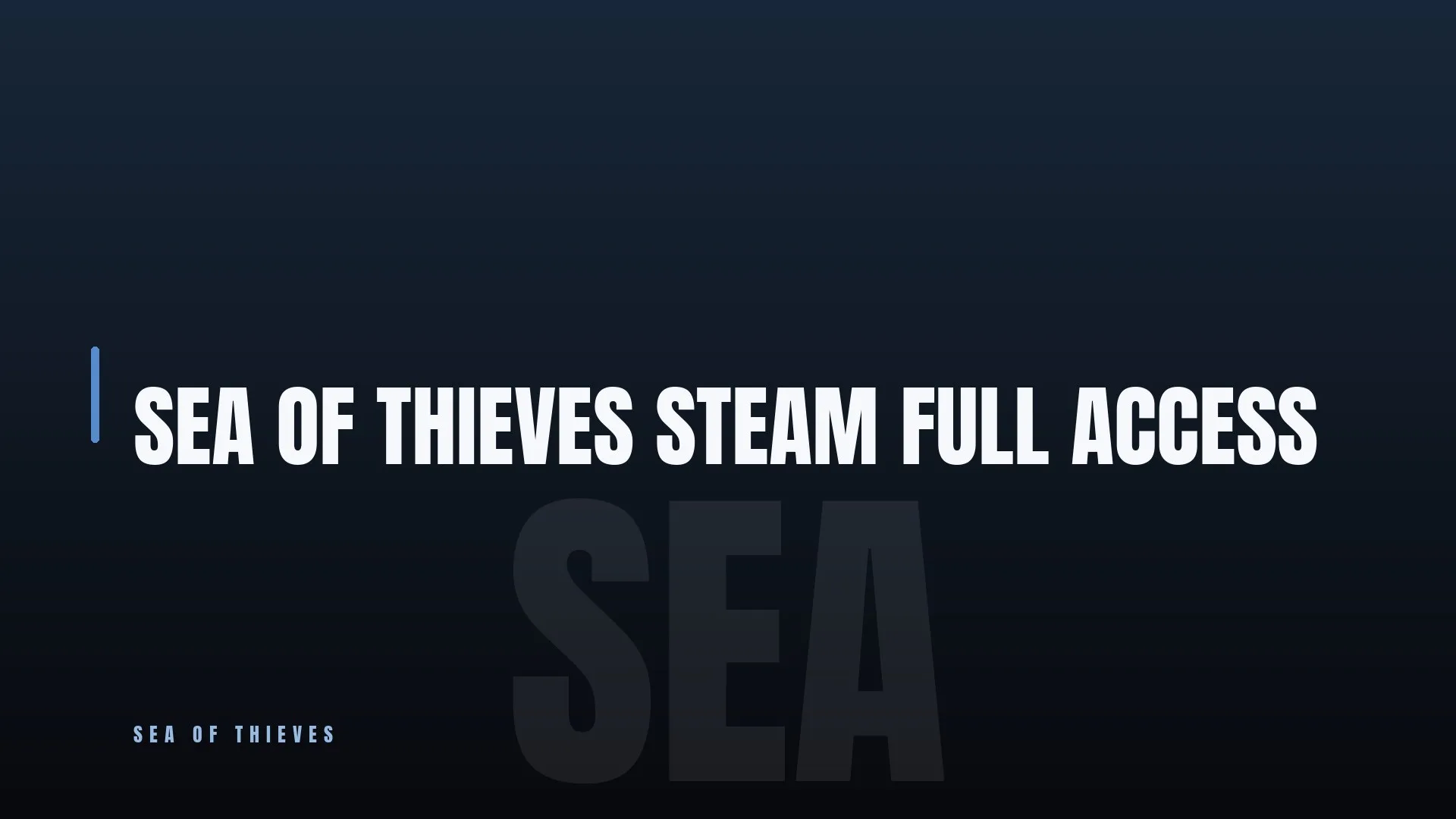 SEA OF THIEVES 🔥 STEAM ⭐ FULL ACCESS