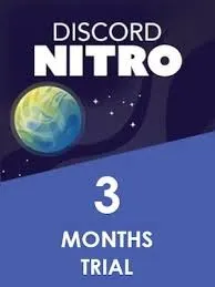 3 Month Nitro Premium⚡ Promo Code Link⚡See Description | Discord | Nitro Premium Trial | 3 Months | MI19573