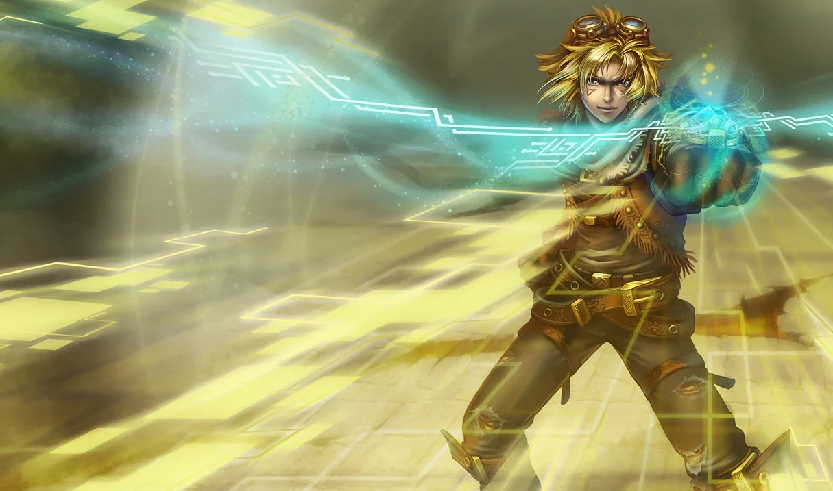 Build classique Blue Ezreal LoL : Esprit du lézard ancien