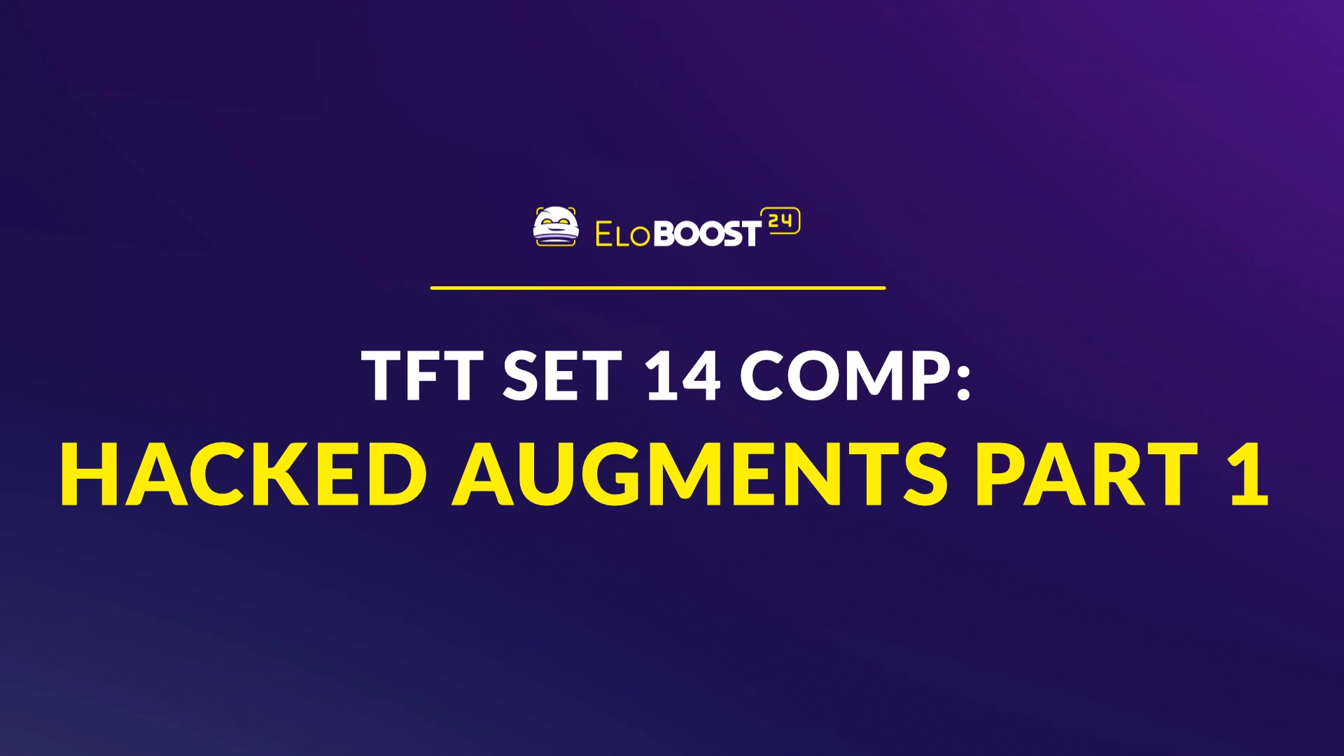 ΤFT Set 14 Κατανομές Hacked Augments