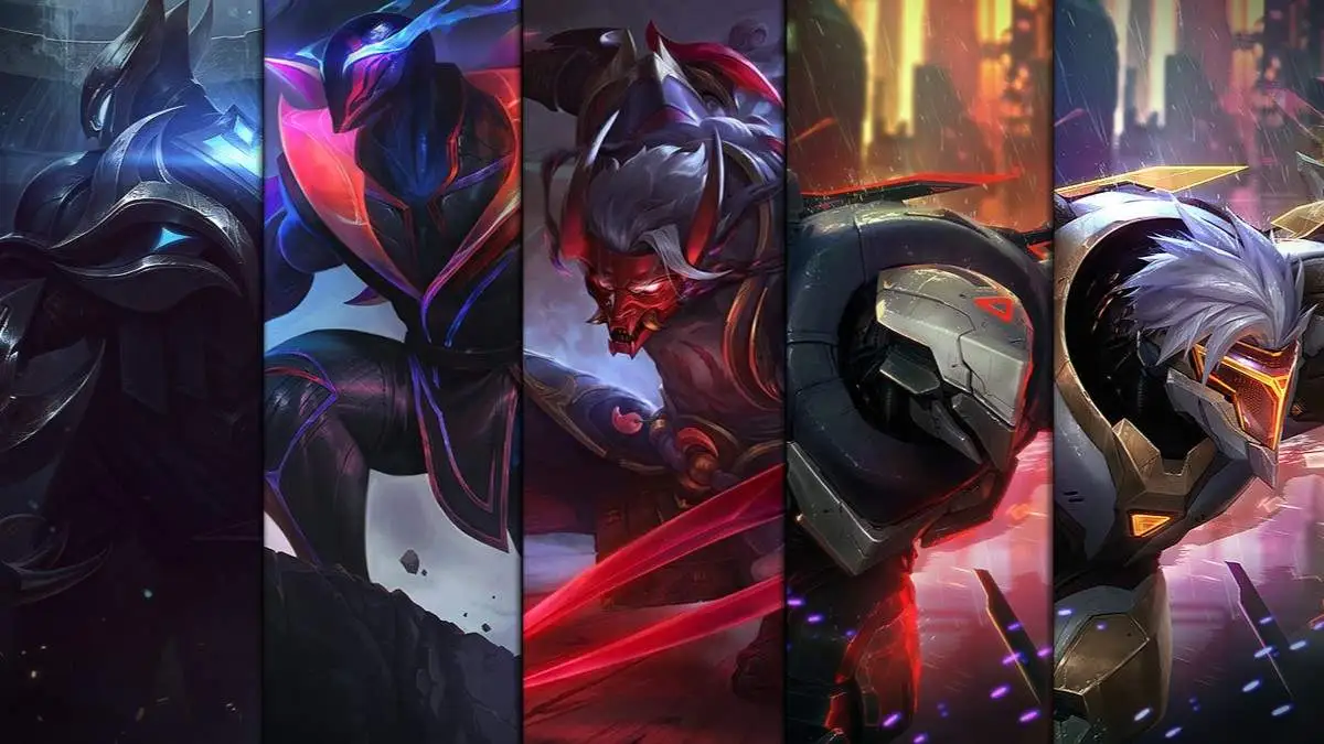 Zed Skins Showcase – Ανακάλυψε τα καλύτερα skins του Zed στο League of Legends