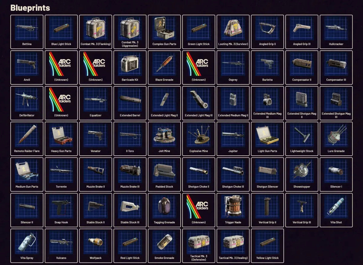 ARC Raiders: Οδηγός Blueprints 2026 Πώς να μαζέψεις κάθε Blueprint γρήγορα
