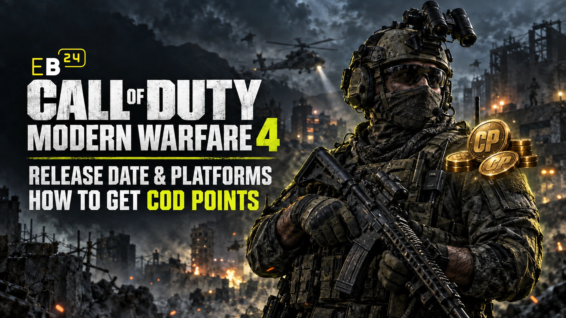 Call of Duty: Modern Warfare 4 – data premiery, platformy i jak zdobyć punkty COD