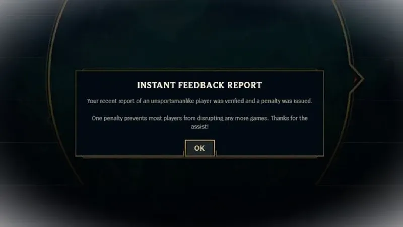 Que se passe-t-il si vous êtes signalé dans League of Legends ?