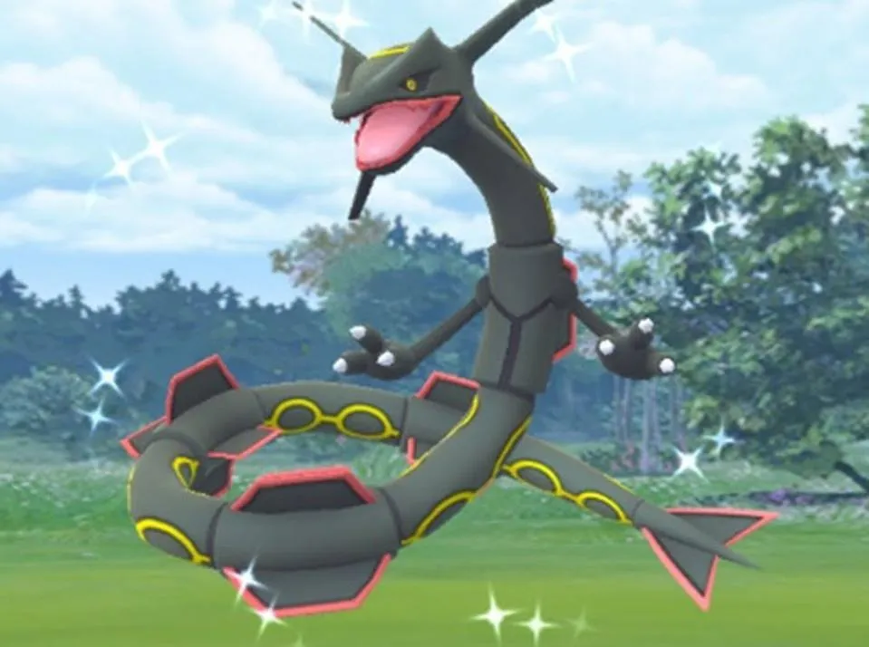 Shiny rayquaza | Pokemon Go | Pokemon | MI19991