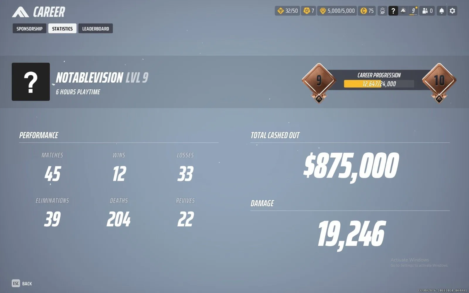 TF1004 // PREMIUM //RANKED READY _//45 MATCHES (K)