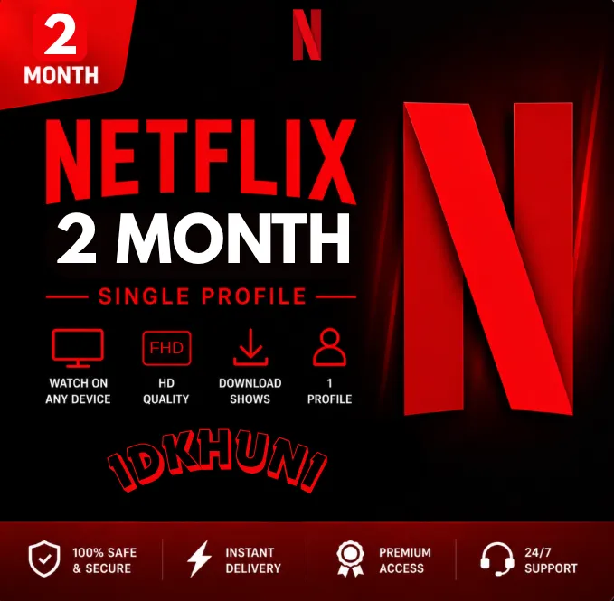🎬 Netflix 4K UHD Premium - 2 MONTH | Netflix | EU | Subscription | 1 Month | MI26210