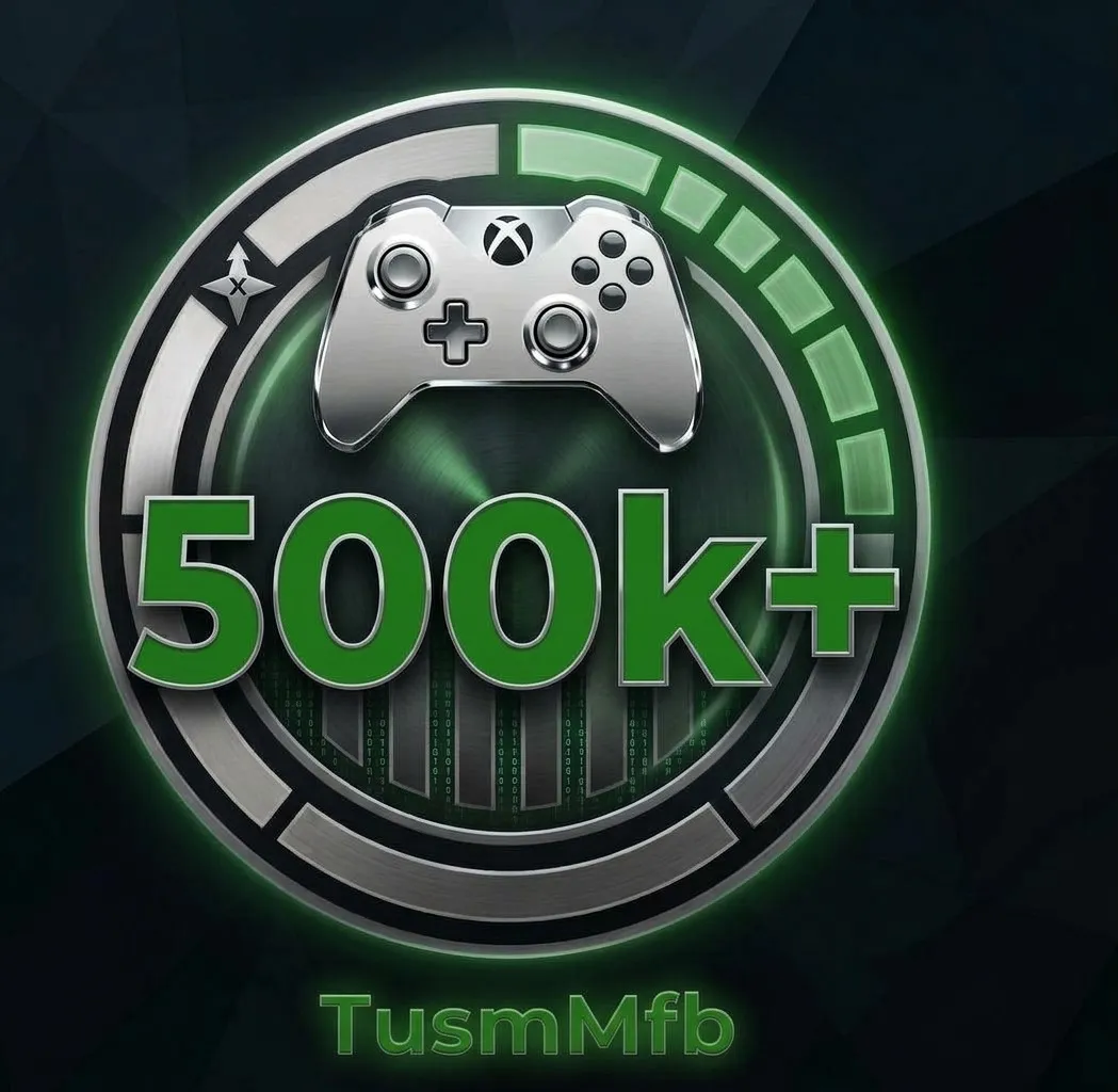 ⚡ 500K+ Xbox GamerScore | Fresh & Unlinked Account |