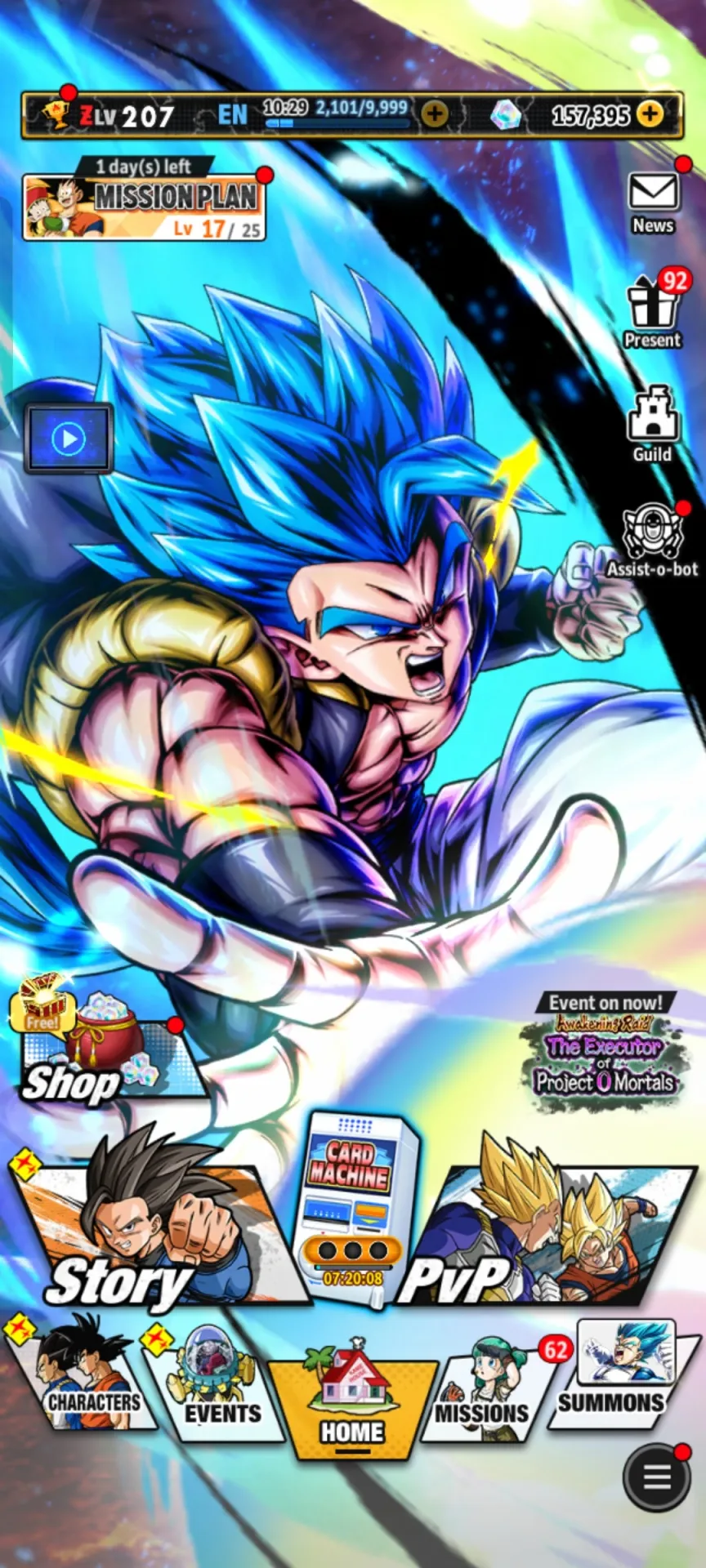 ULTRA GOGETA BLUE (V2) GARUANTEED ACCOUNT