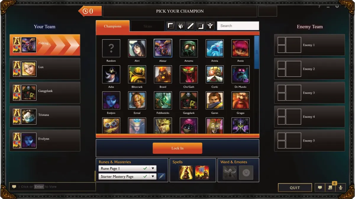 Die einzige LoL Classic Tier-Liste, die du brauchst