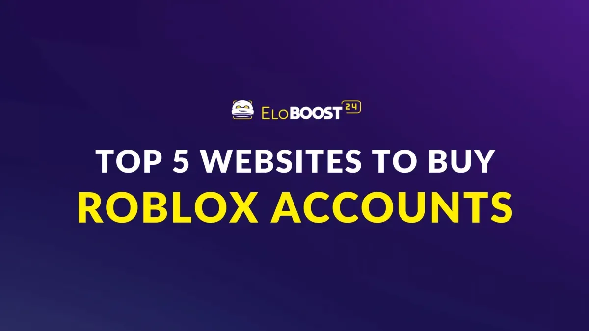 I 5 migliori siti per comprare account Roblox nel 2025: recensione di Eloboost24