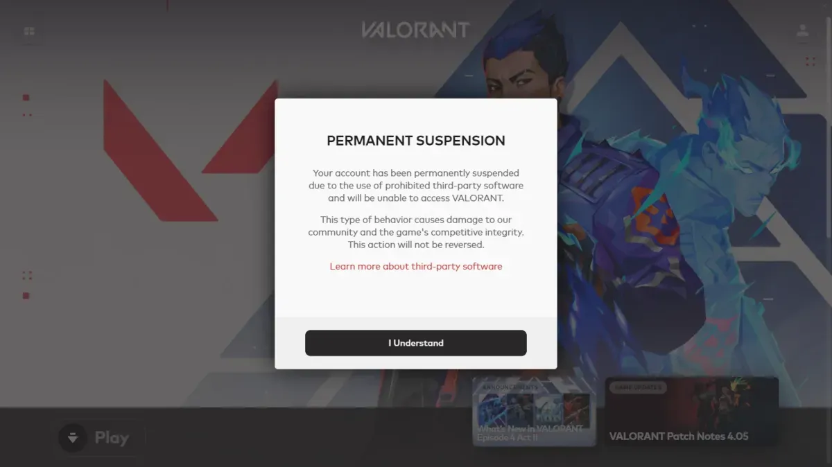 Perché il mio account Valorant è stato bannato? Motivi comuni e soluzioni