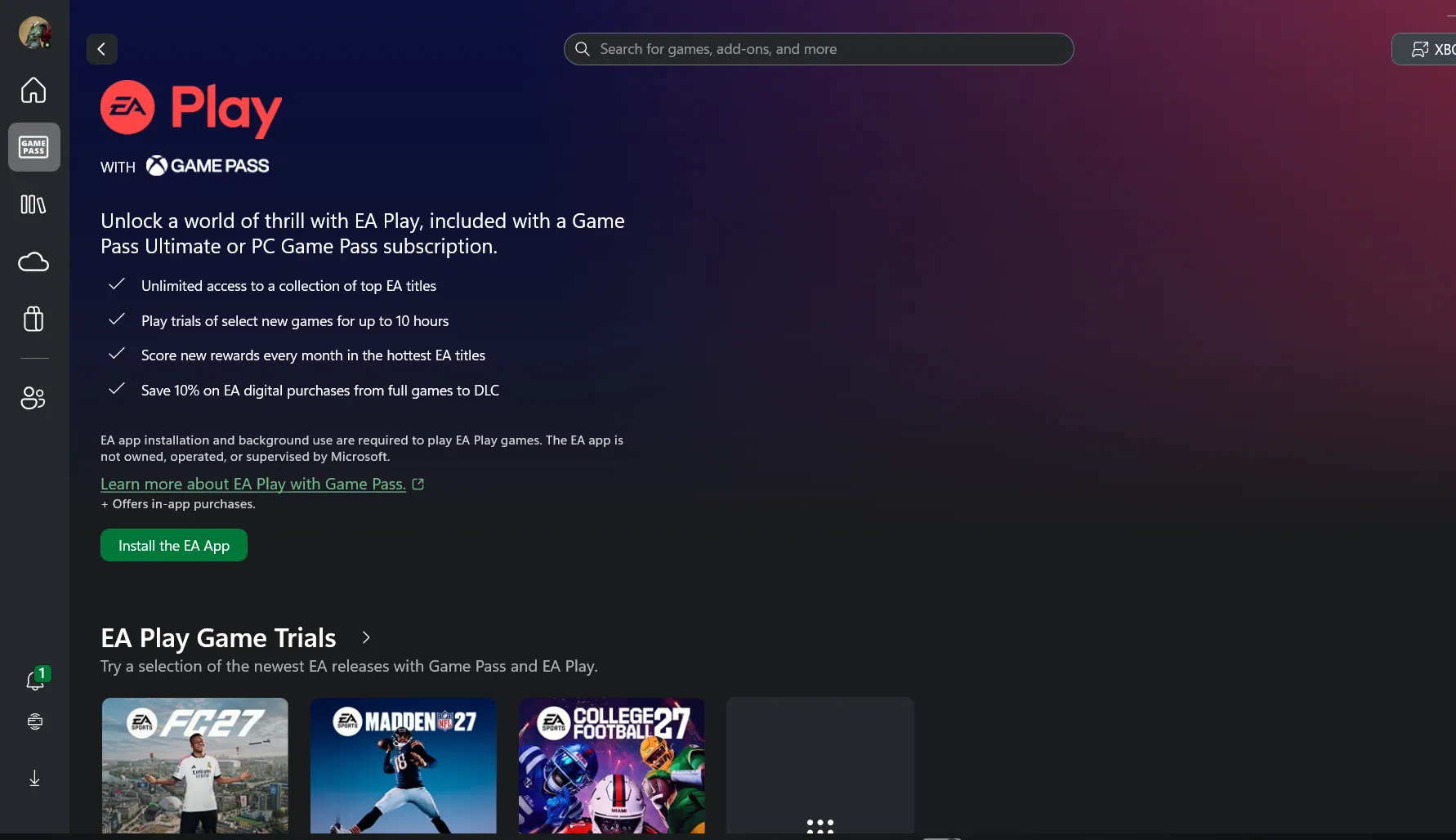 Xbox Game Pass Ultimate Membership 1 Months Account
