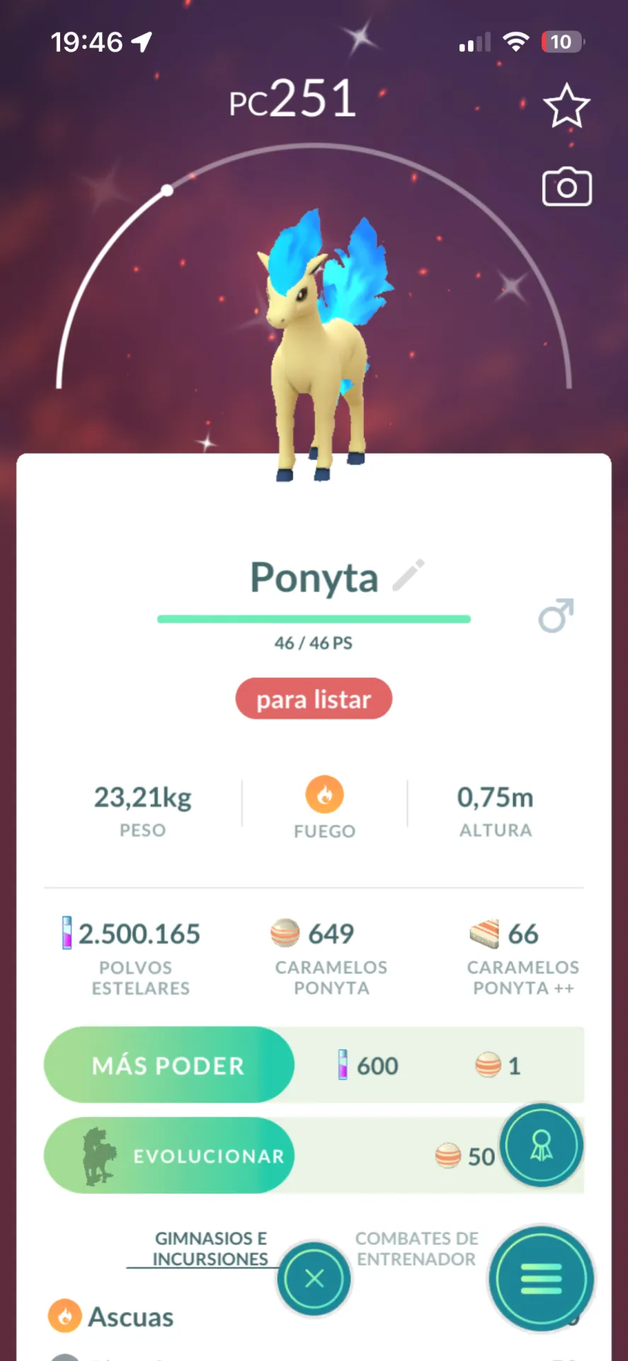 Ponytas shiny | Pokemon Go | Pokemon | MI31685