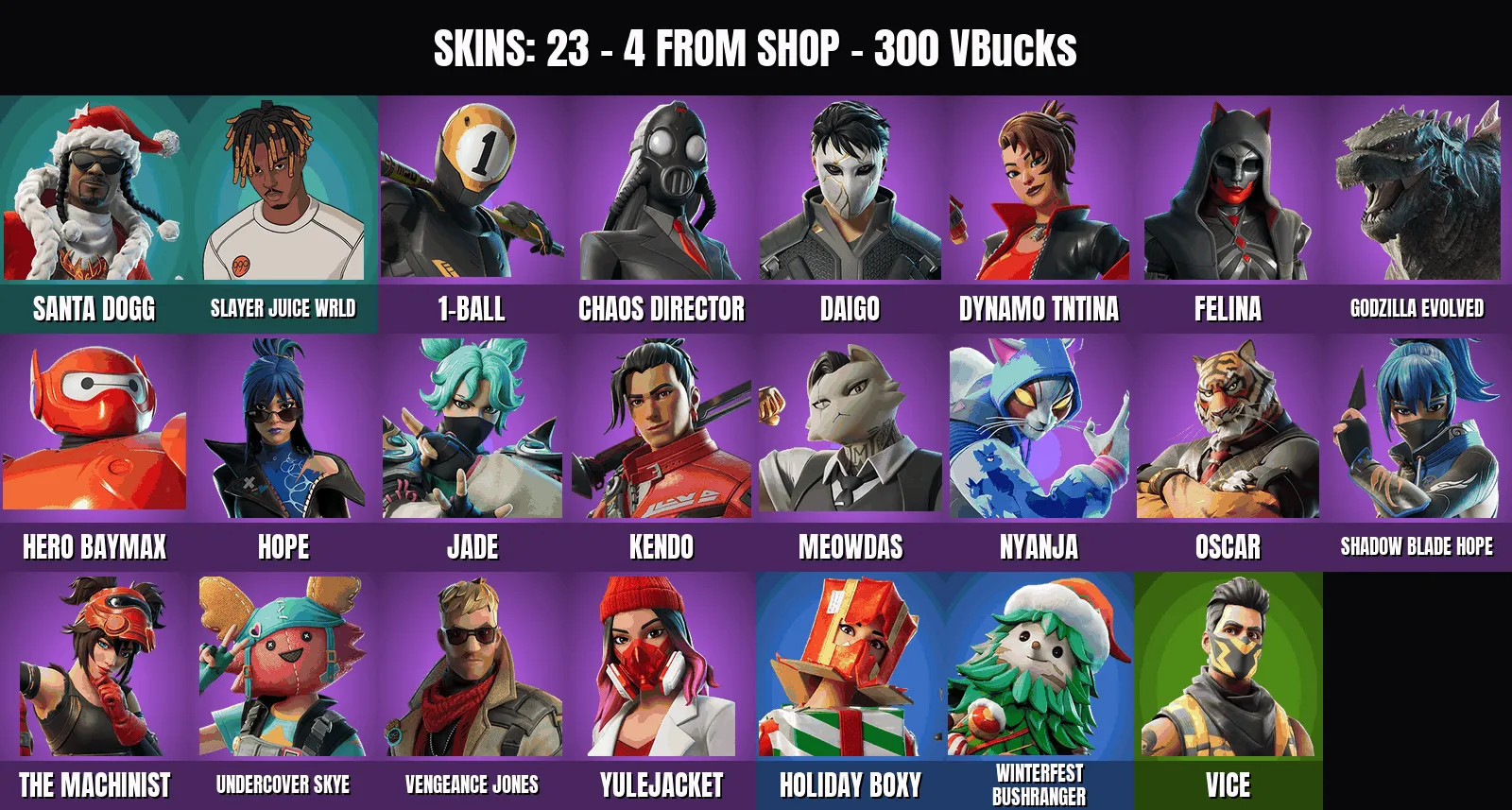 N/A / PlayStation / nivel 262 / 9 skins / Cuenta | $ 10.81 | Top Seller ...