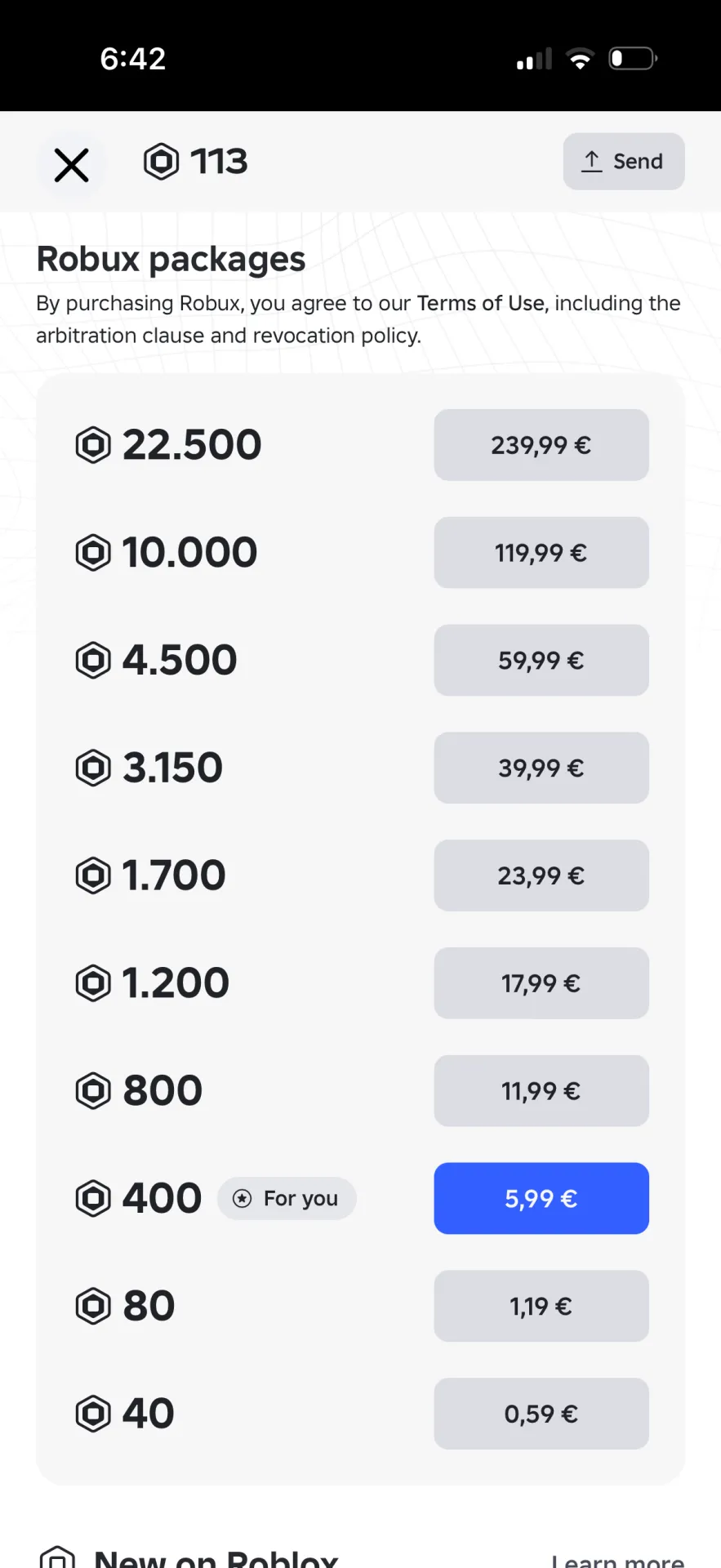 offer preview