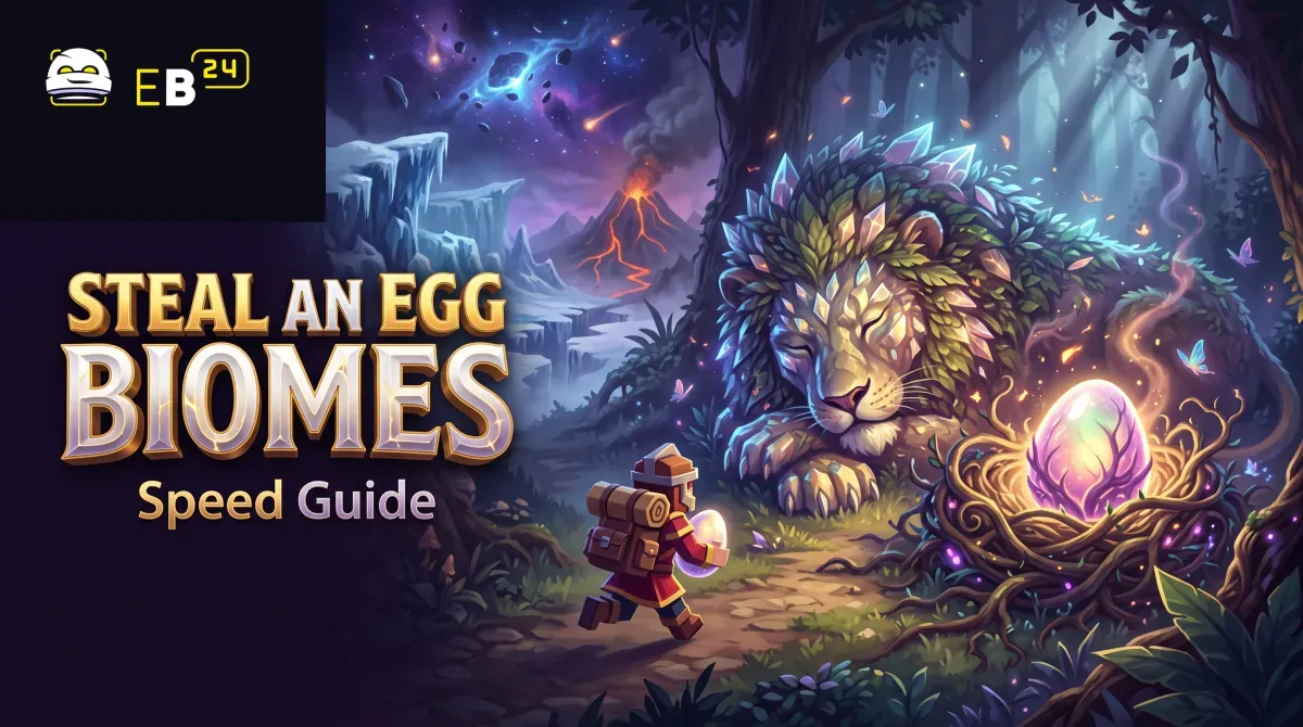 Steal an Egg 群系：速度要求与守卫